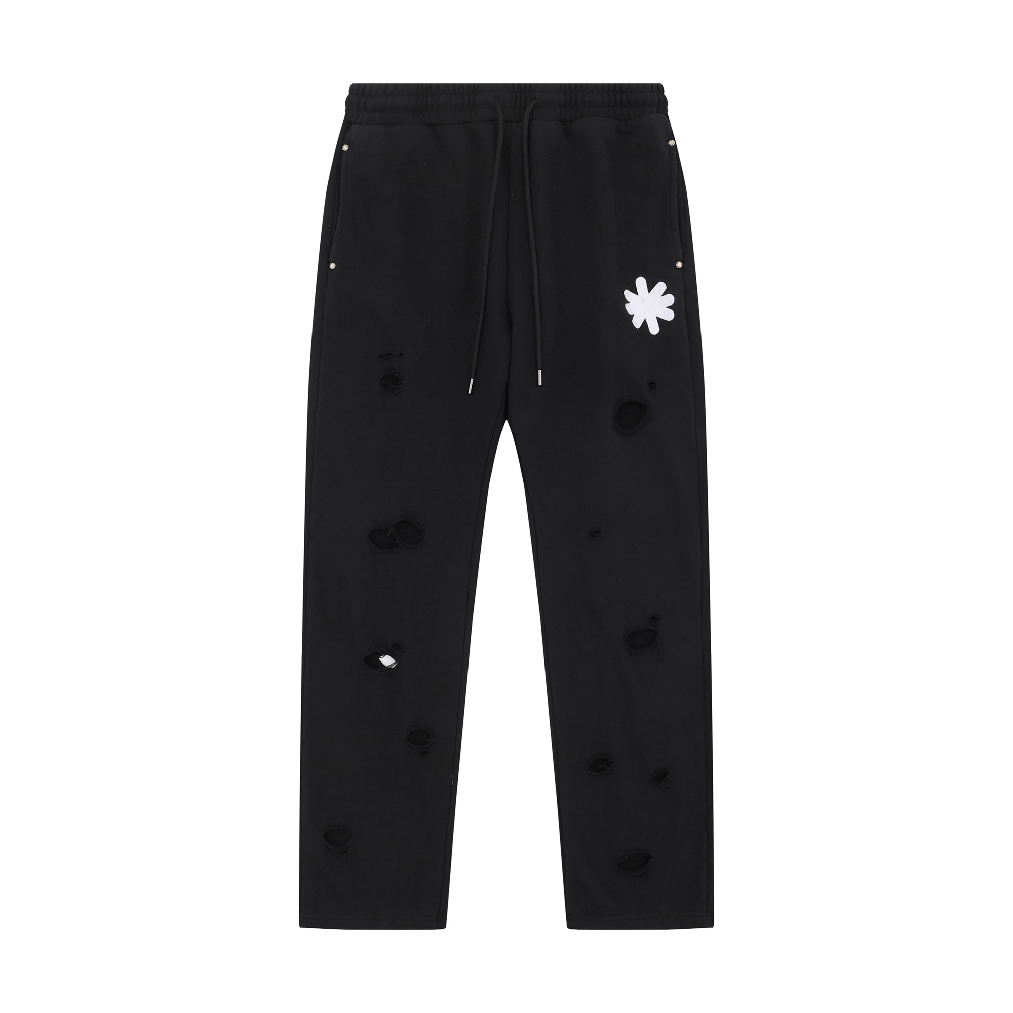 Lost SDHWS Double Layered Logo Sweatpants Heather Grey - EUR FASHION