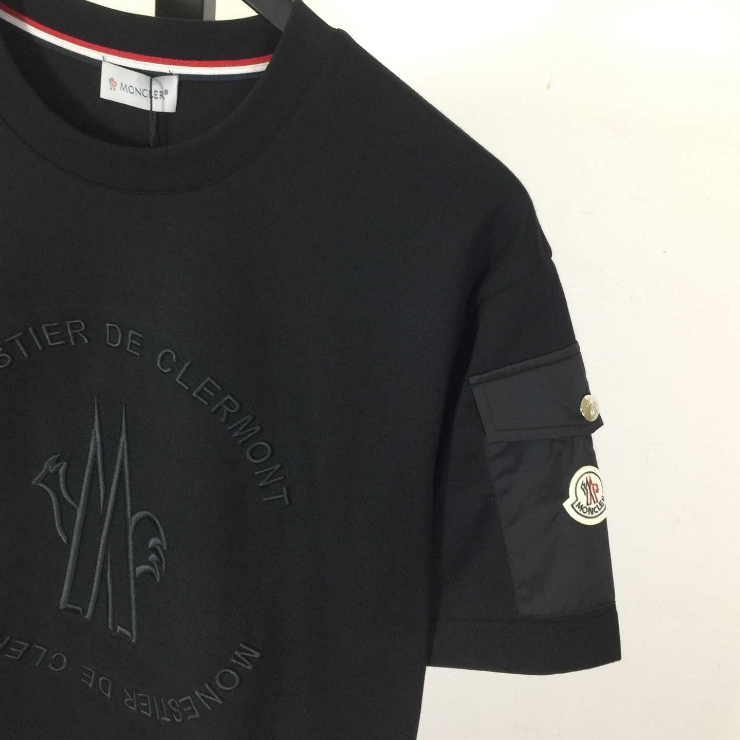 Moncler Logo Cotton T-shirt - EUR FASHION