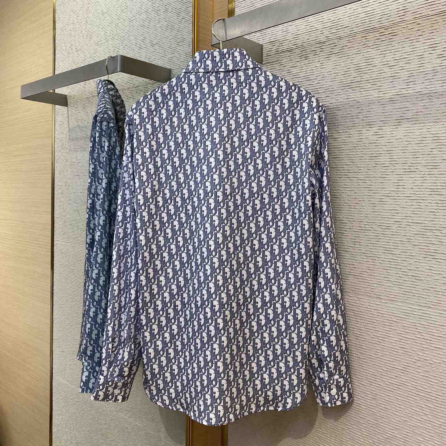 Dior Dior Oblique Long-Sleeved Shirt  - EUR FASHION
