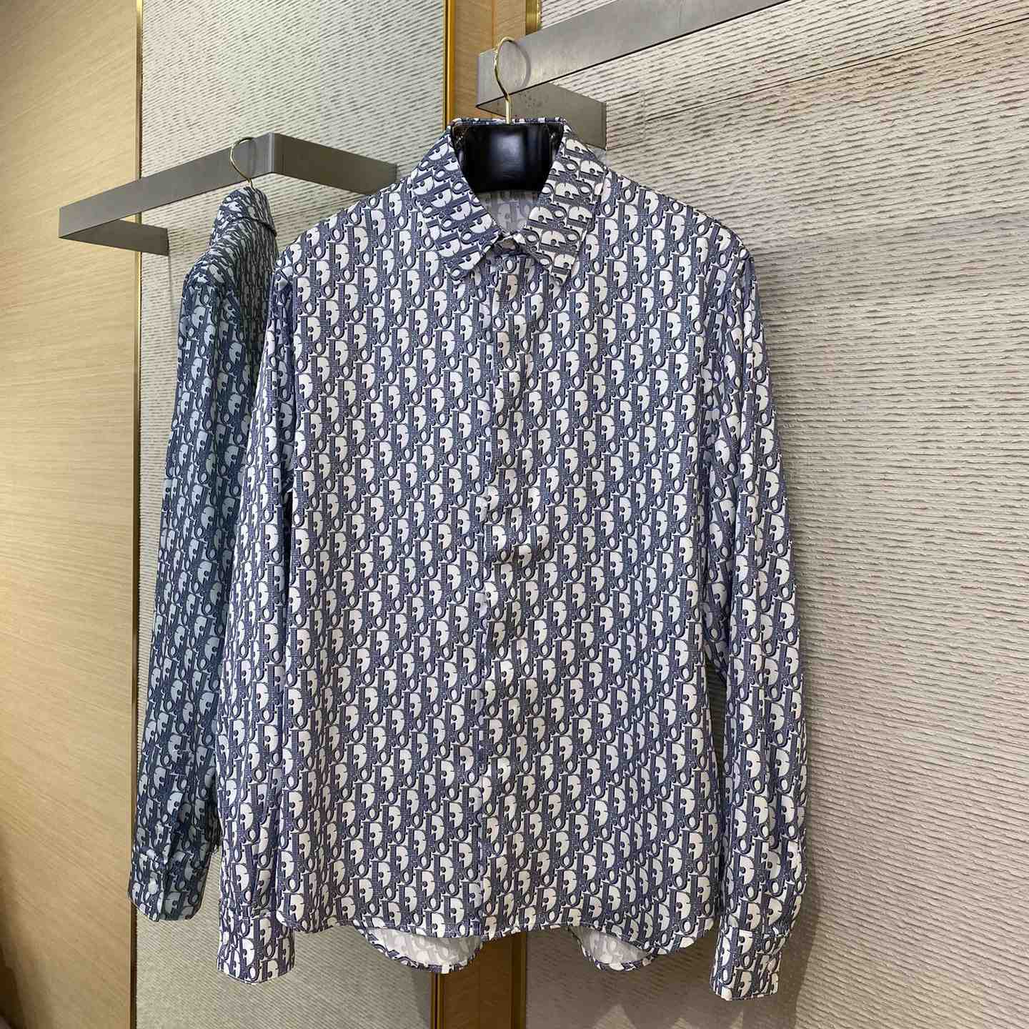 Dior Dior Oblique Long-Sleeved Shirt  - EUR FASHION