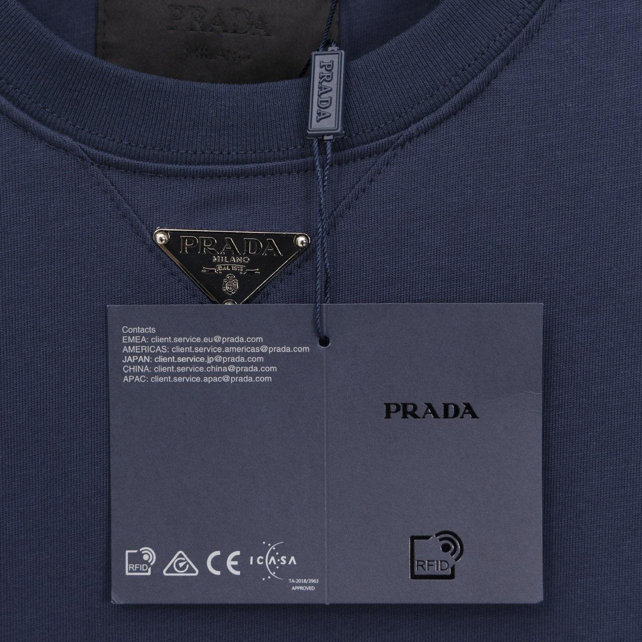 Prada Cotton  T-shirt  - EUR FASHION