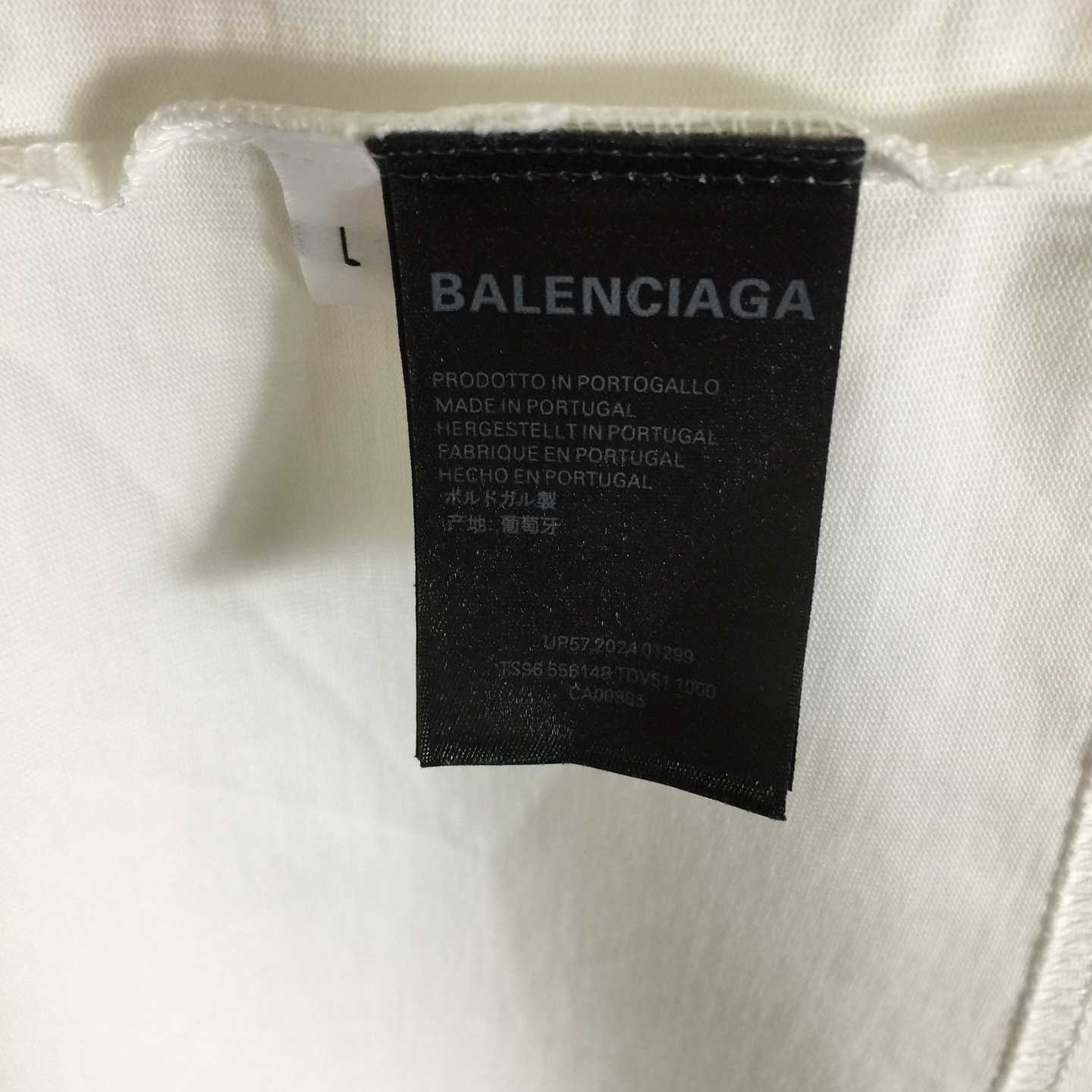 Balenciaga Cotton T-Shirt Medium Fit - EUR FASHION
