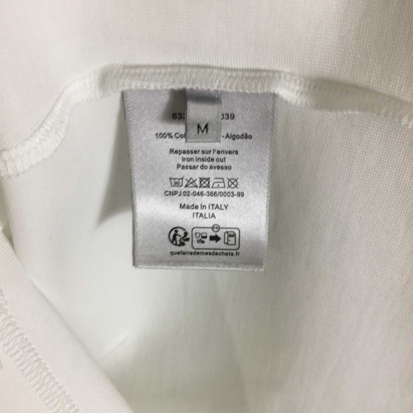 Dior Logo Cotton T-Shirt  - EUR FASHION