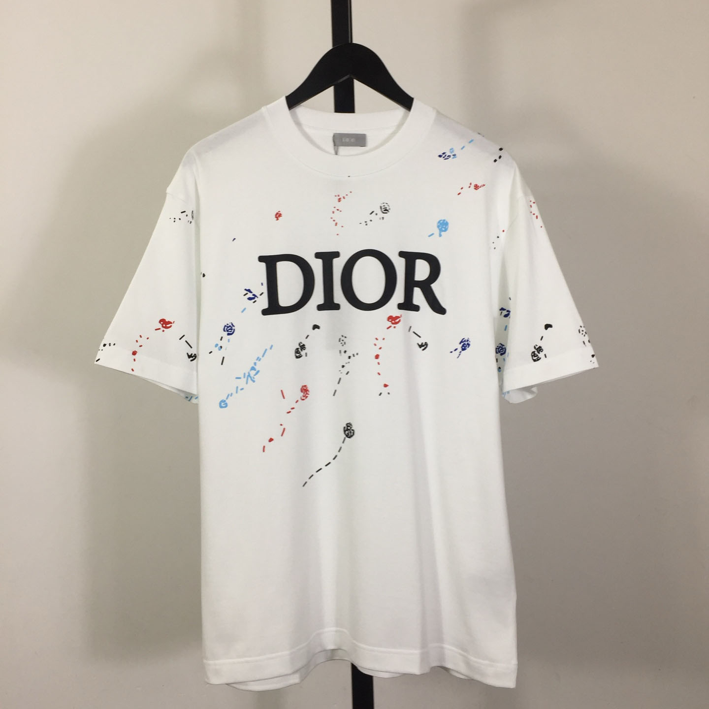 Dior Logo Cotton T-Shirt  - EUR FASHION