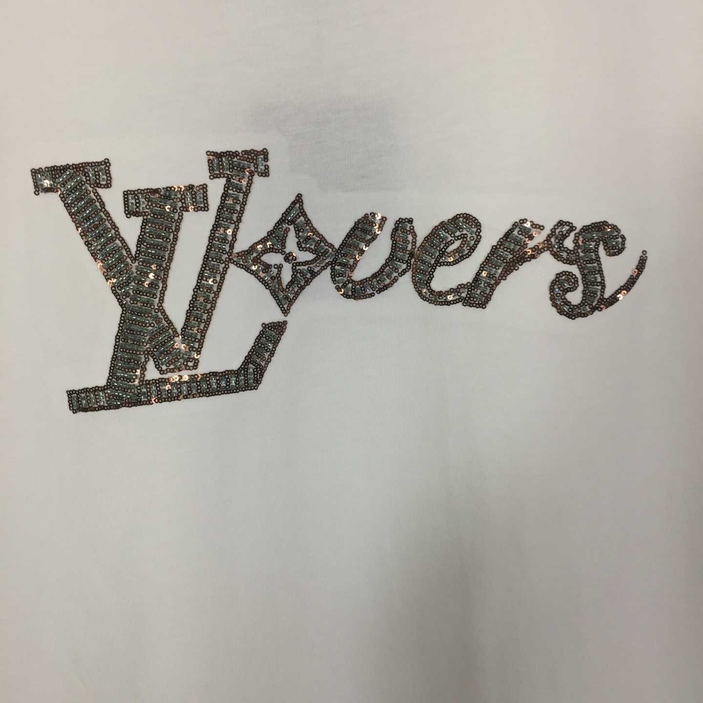 Louis Vuitton LV Vers Embellished Short-Sleeved T-Shirt   - EUR FASHION