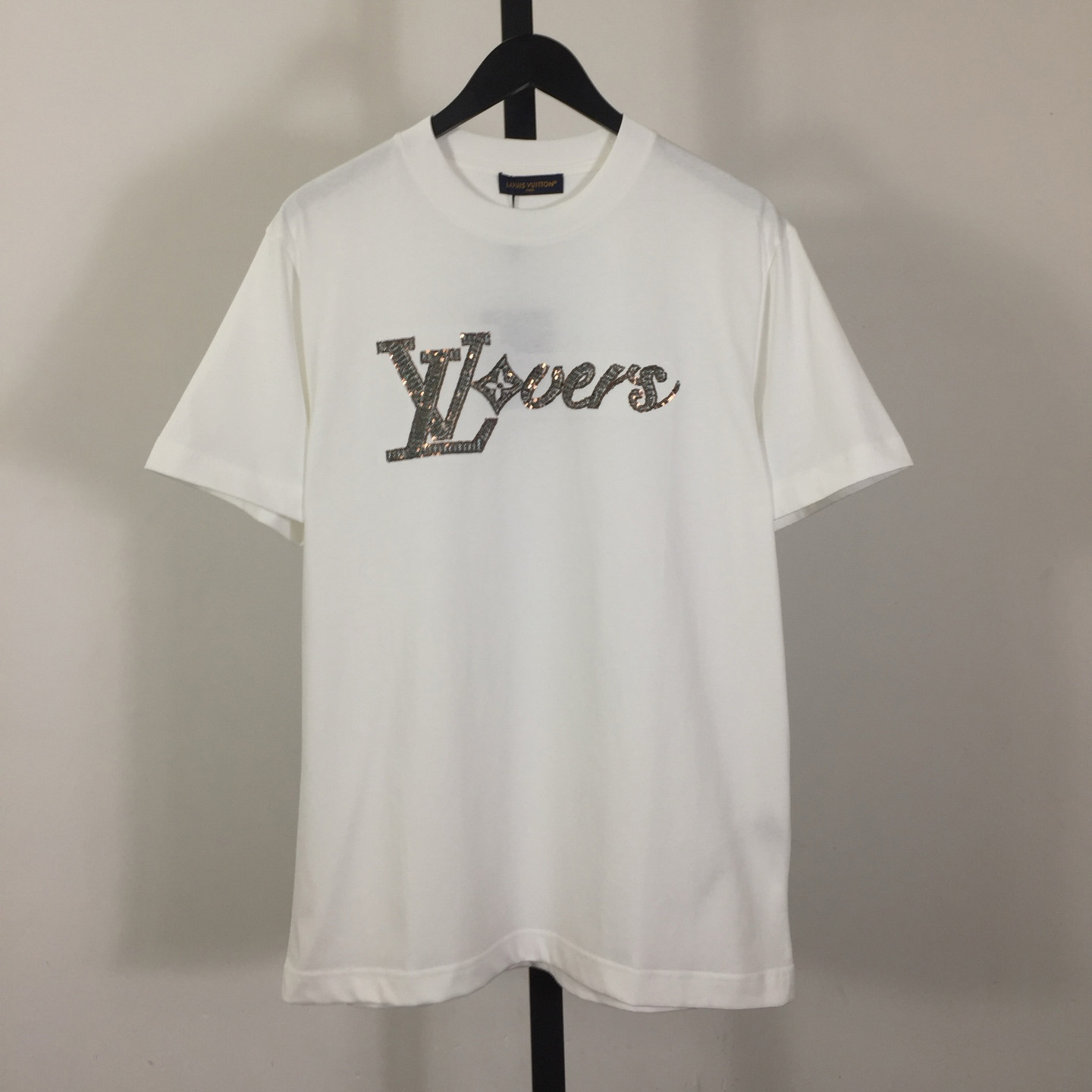 Louis Vuitton LV Vers Embellished Short-Sleeved T-Shirt   - EUR FASHION