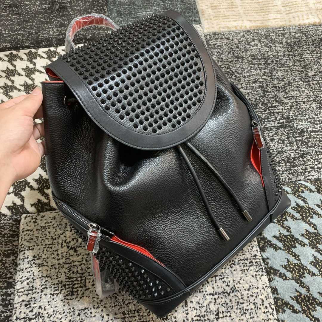 Christian Louboutin Black Backpack（Without a box） - EUR FASHION