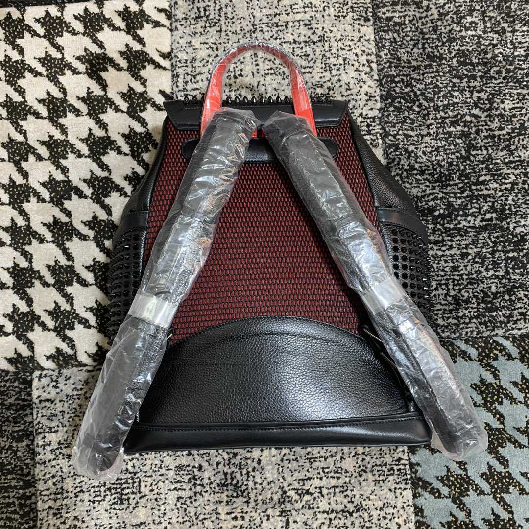 Christian Louboutin Black Backpack（Without a box） - EUR FASHION