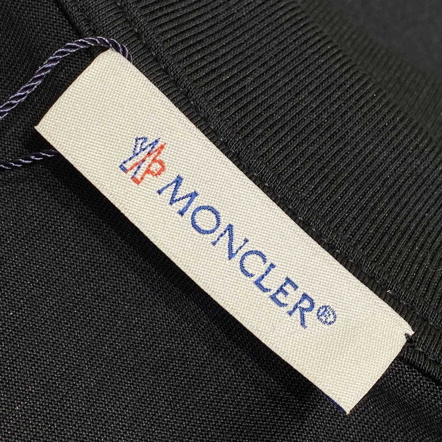 Moncler Embroidered Varsity Logo Cotton T-shirt - EUR FASHION