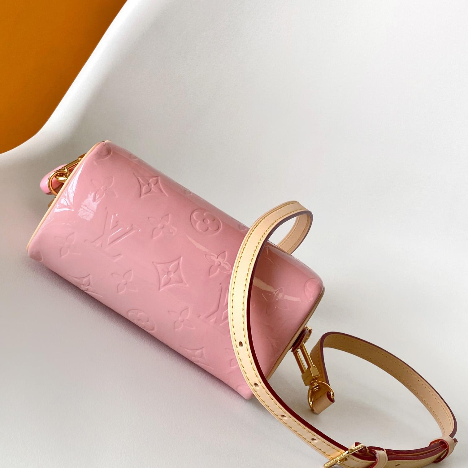 Louis Vuitton Nano Speedy Monogram Vernis Leather  16x10x7.5cm  M81879 - EUR FASHION