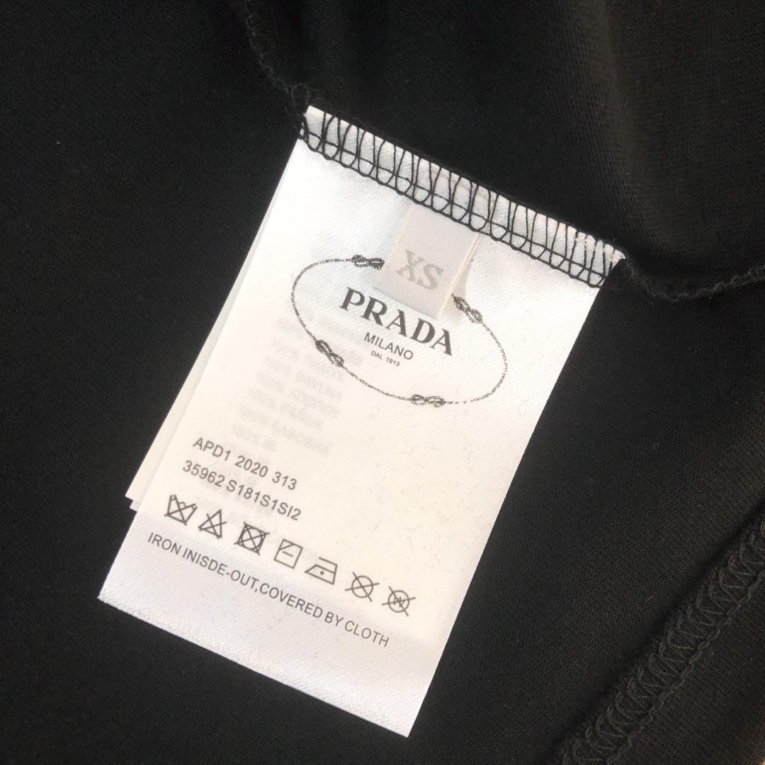 Prada Cotton  T-shirt  - EUR FASHION