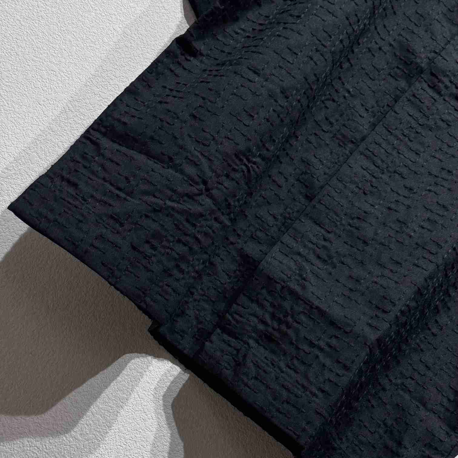 Fendi Black Linen FF Jacquard Shirt - EUR FASHION