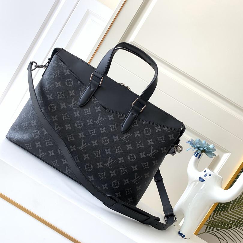Louis Vuitton Monogram Eclipse Briefcase  39x28x11cm  M40566 - EUR FASHION