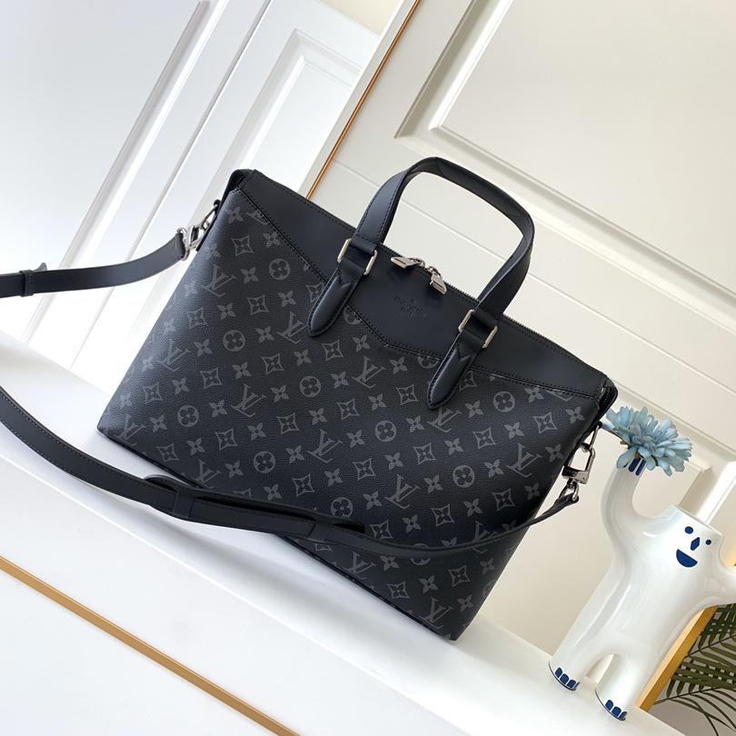 Louis Vuitton Monogram Eclipse Briefcase  39x28x11cm  M40566 - EUR FASHION