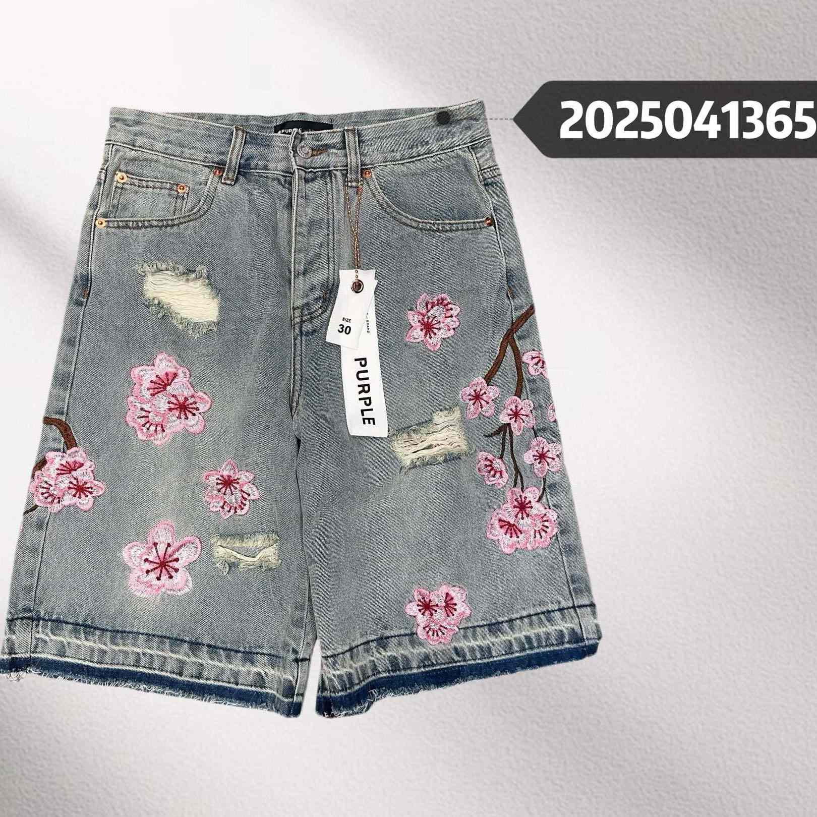 Purple-Brand Denim Shorts    1365 - EUR FASHION