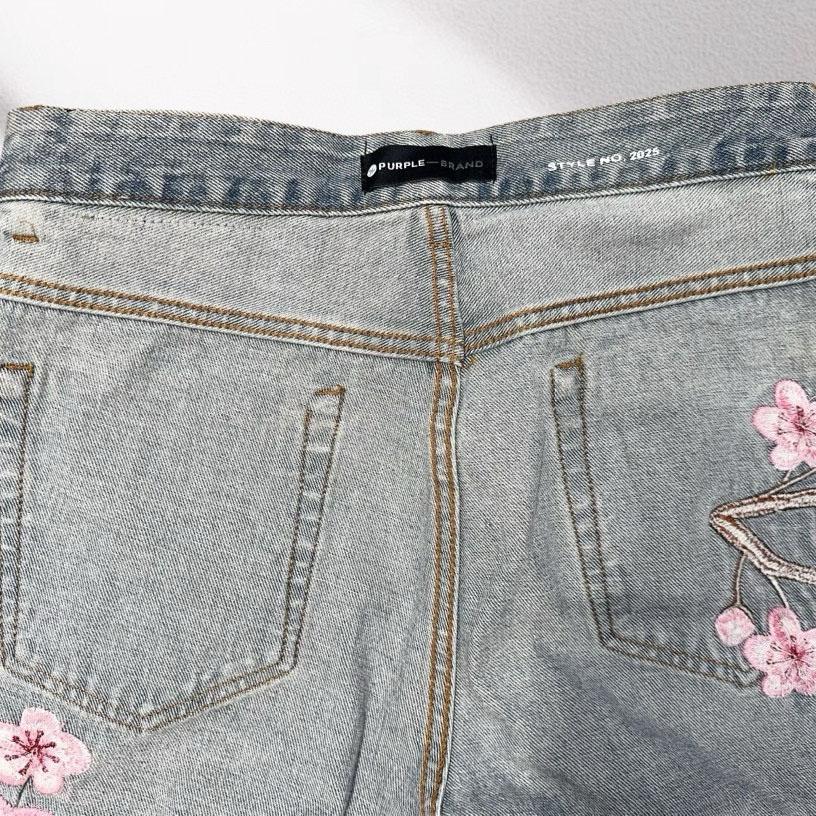 Purple-Brand Denim Shorts    1365 - EUR FASHION