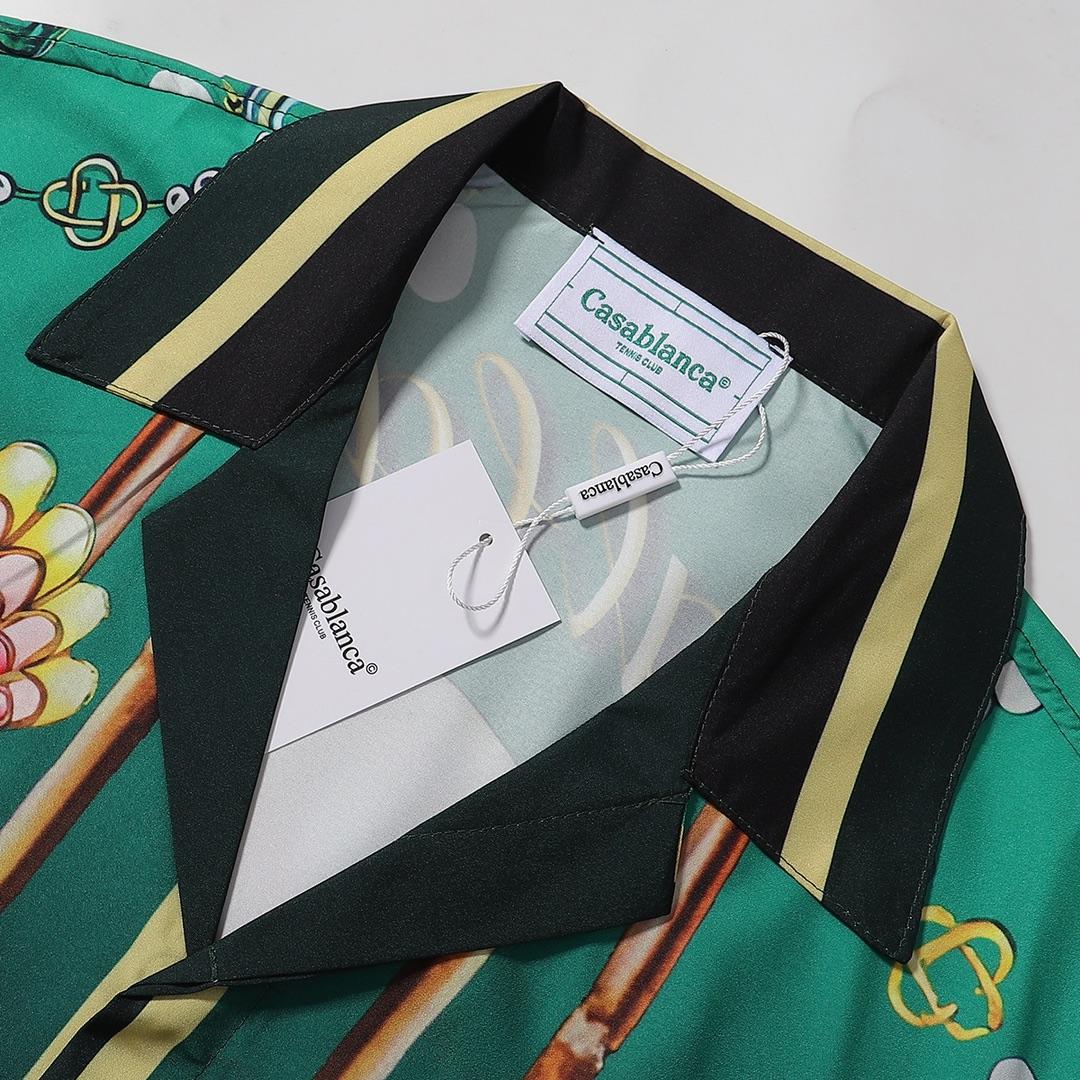 Casablanca La Boite A Bijoux Silk Shirt     - EUR FASHION