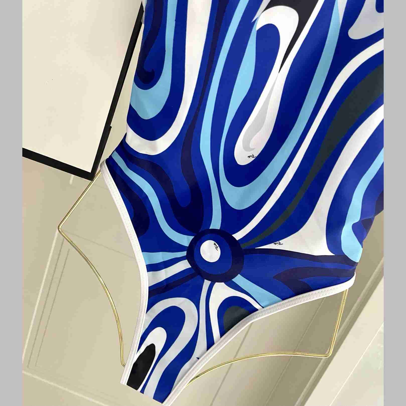 Pucci Iride-Print Swimsuit  - EUR FASHION