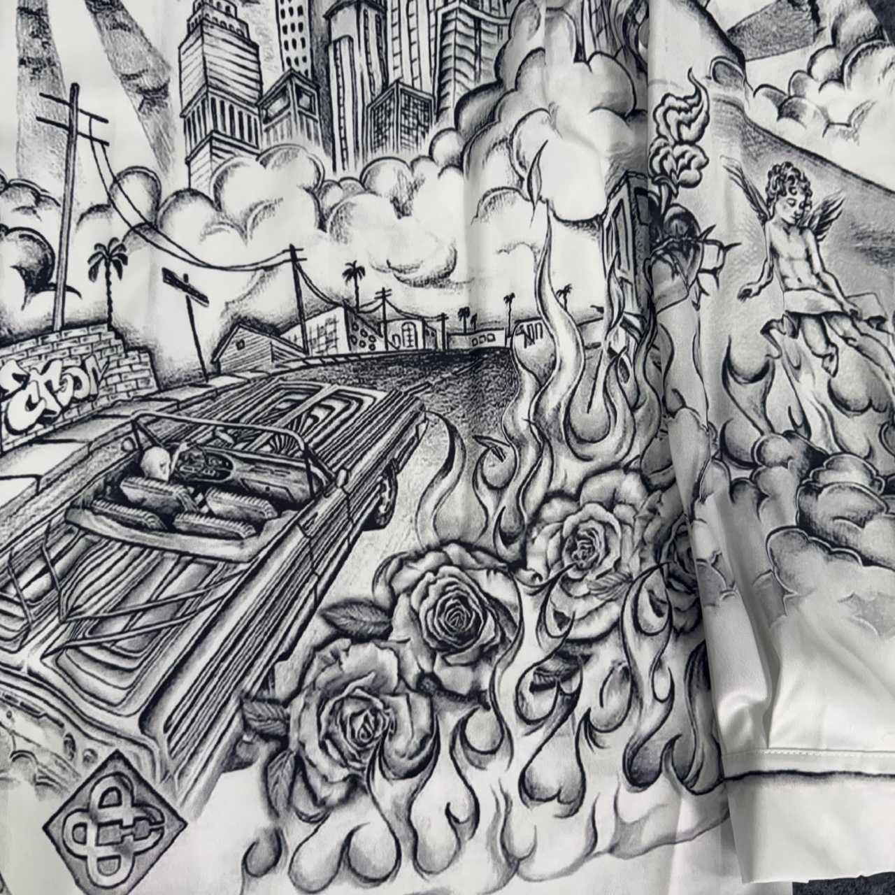 Casablanca Graphic-print Shirt - EUR FASHION