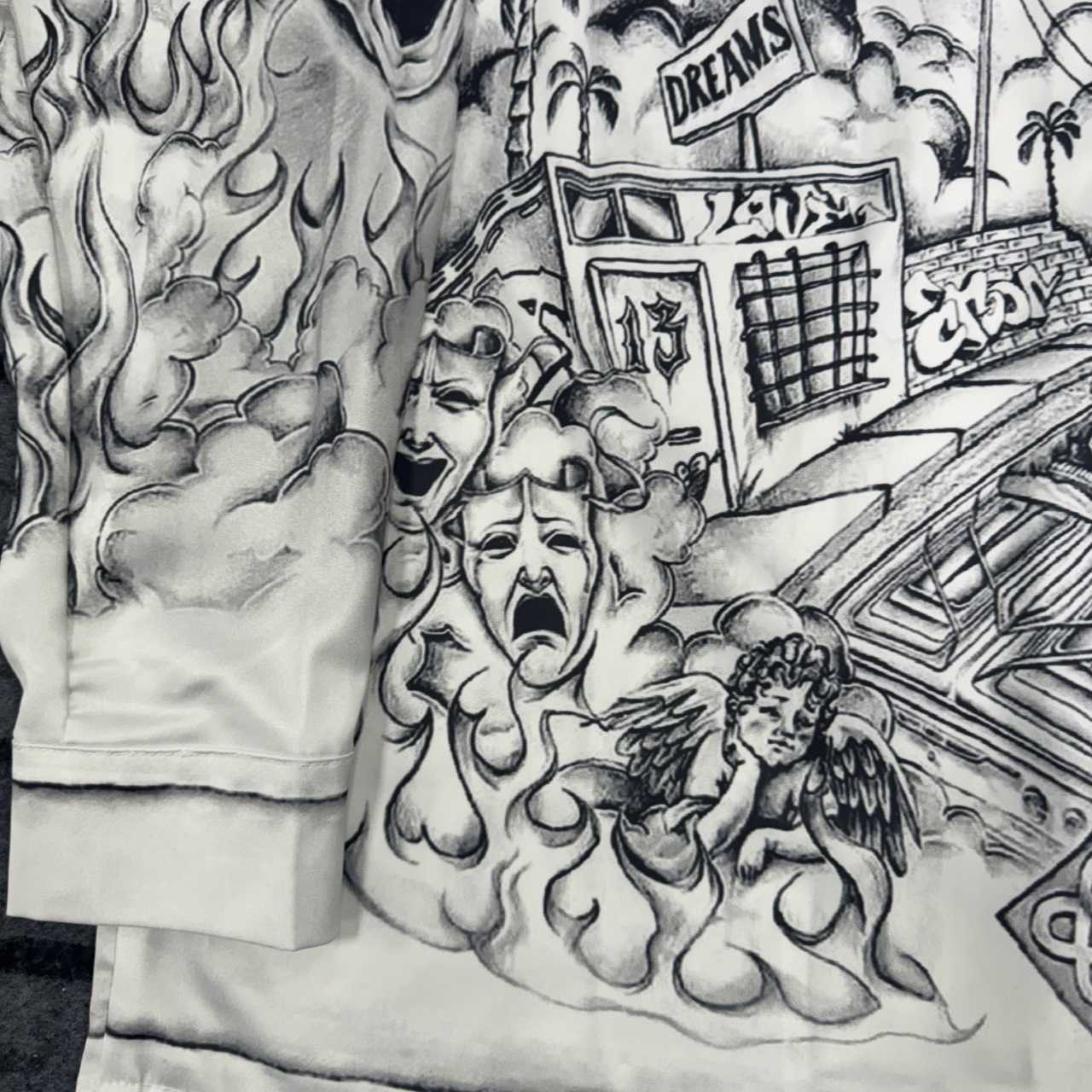 Casablanca Graphic-print Shirt - EUR FASHION