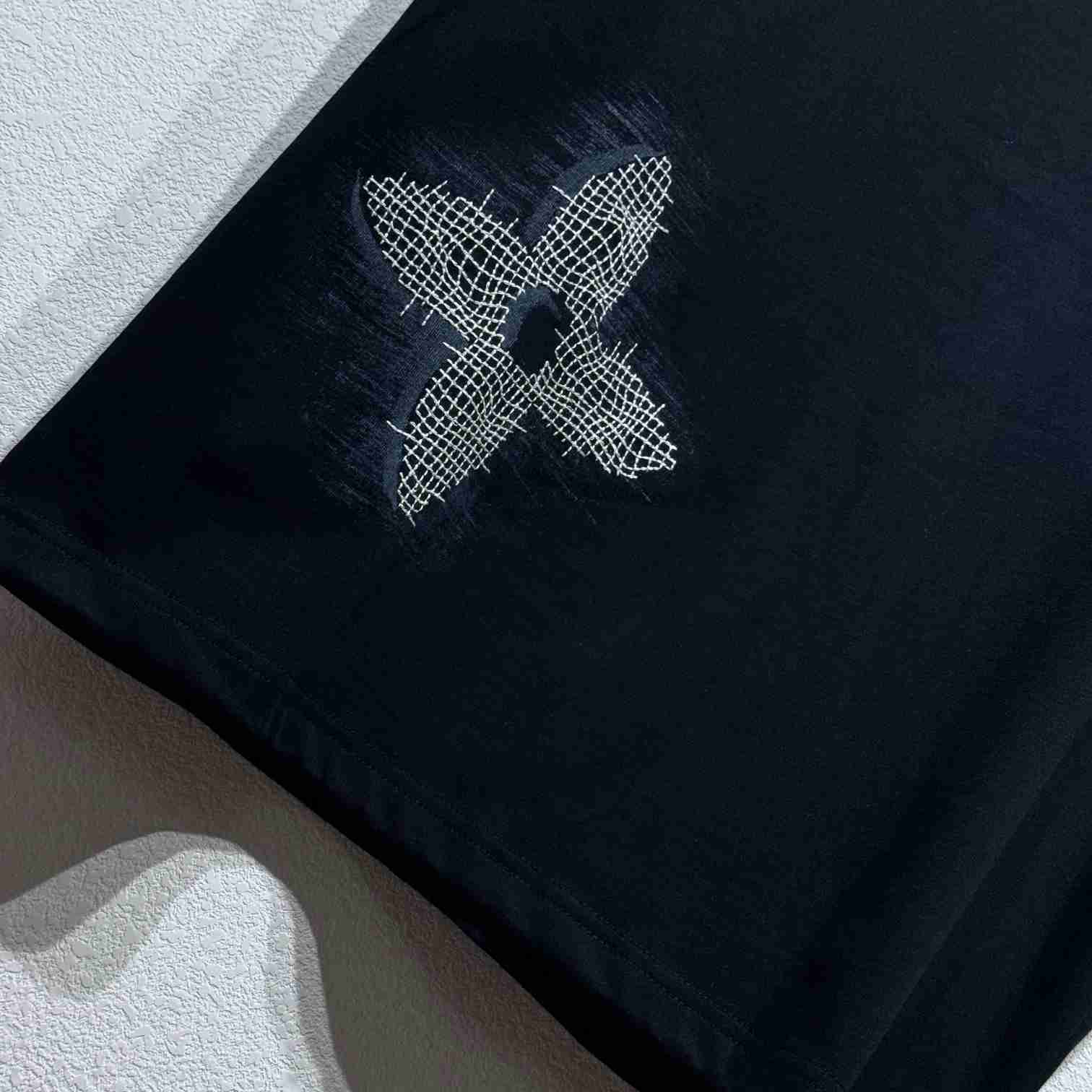 Louis Vuitton Short-Sleeved Cotton Crewneck    - EUR FASHION