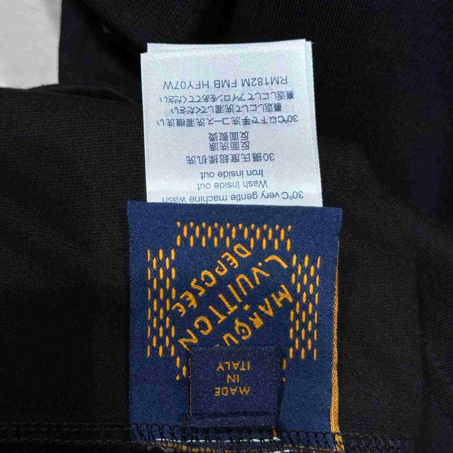 Louis Vuitton Short-Sleeved Cotton Crewneck    - EUR FASHION