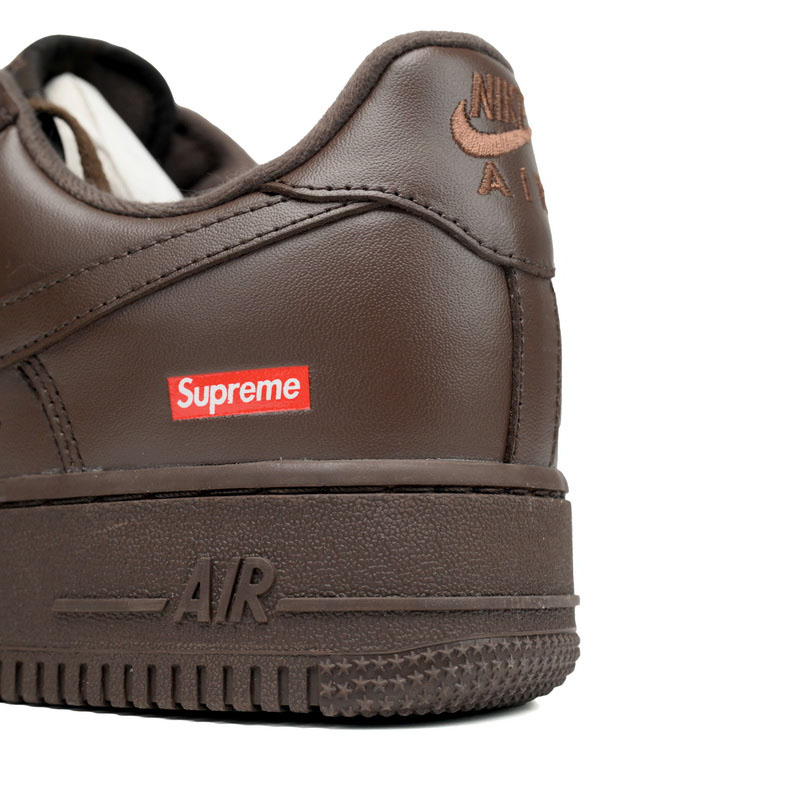 Supreme x Air Force 1 Low 'Box Logo - Baroque Brown' - EUR FASHION