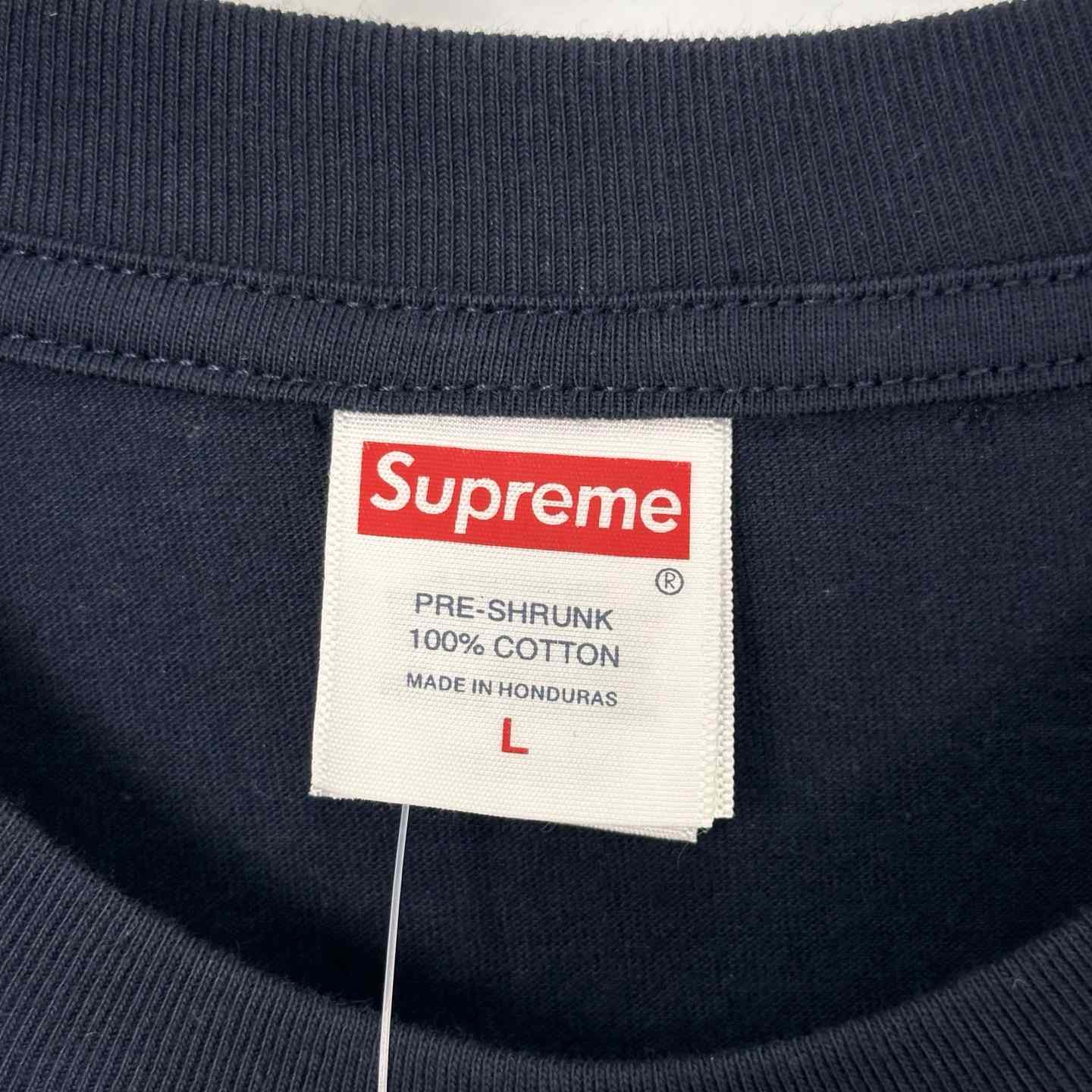 Supreme Damien Hirst Tee Navy - EUR FASHION