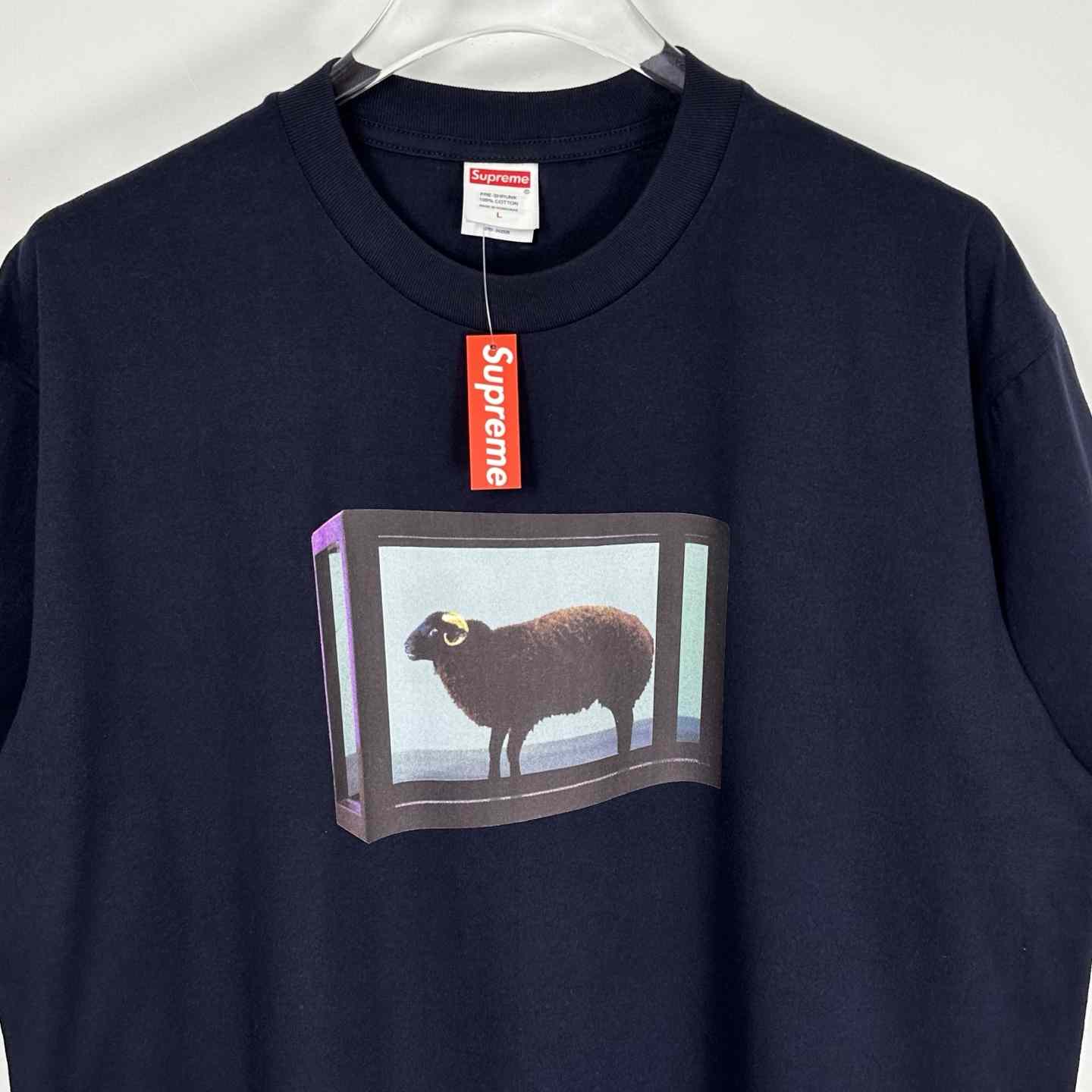 Supreme Damien Hirst Tee Navy - EUR FASHION