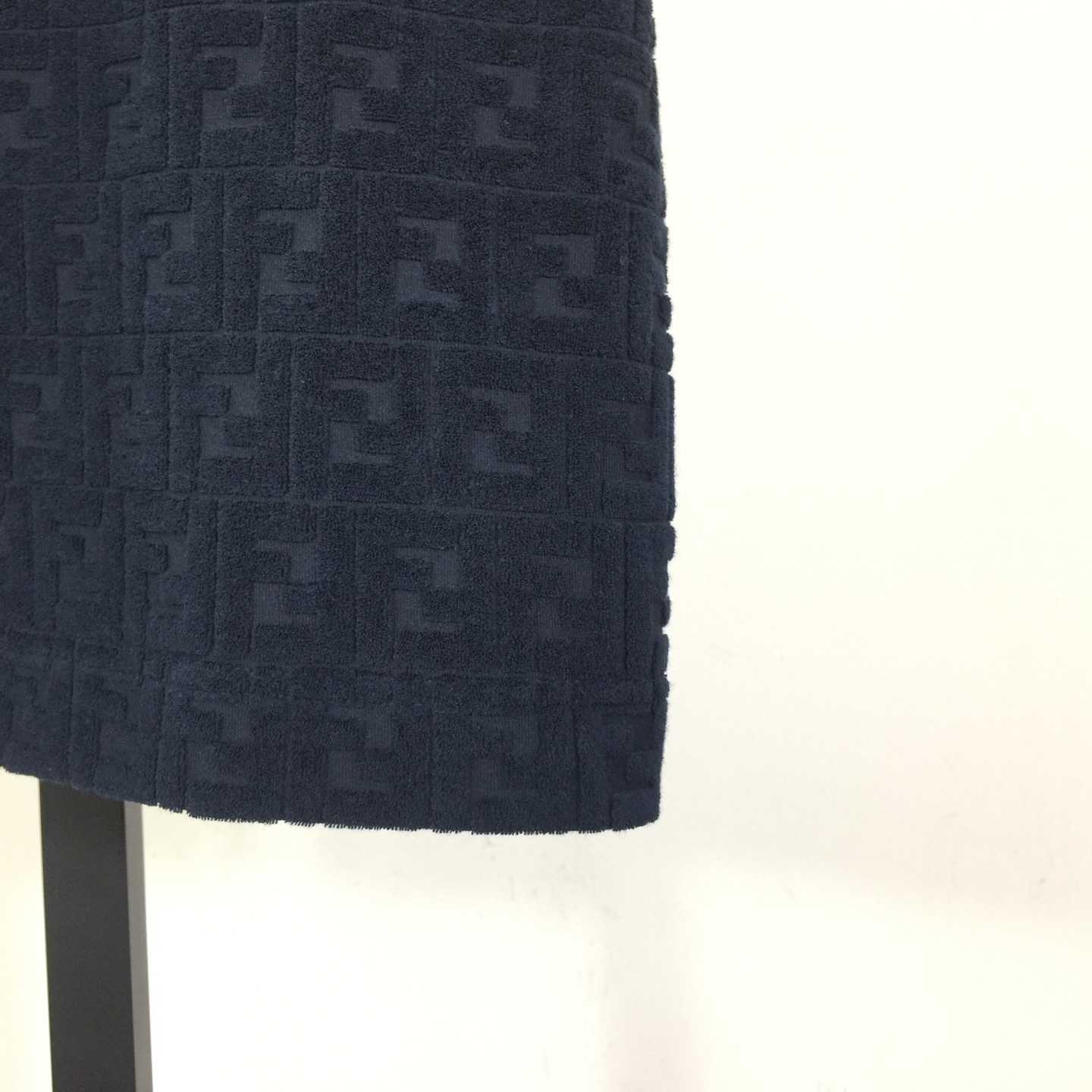 Fendi Blue FF Piqué T-shirt - EUR FASHION