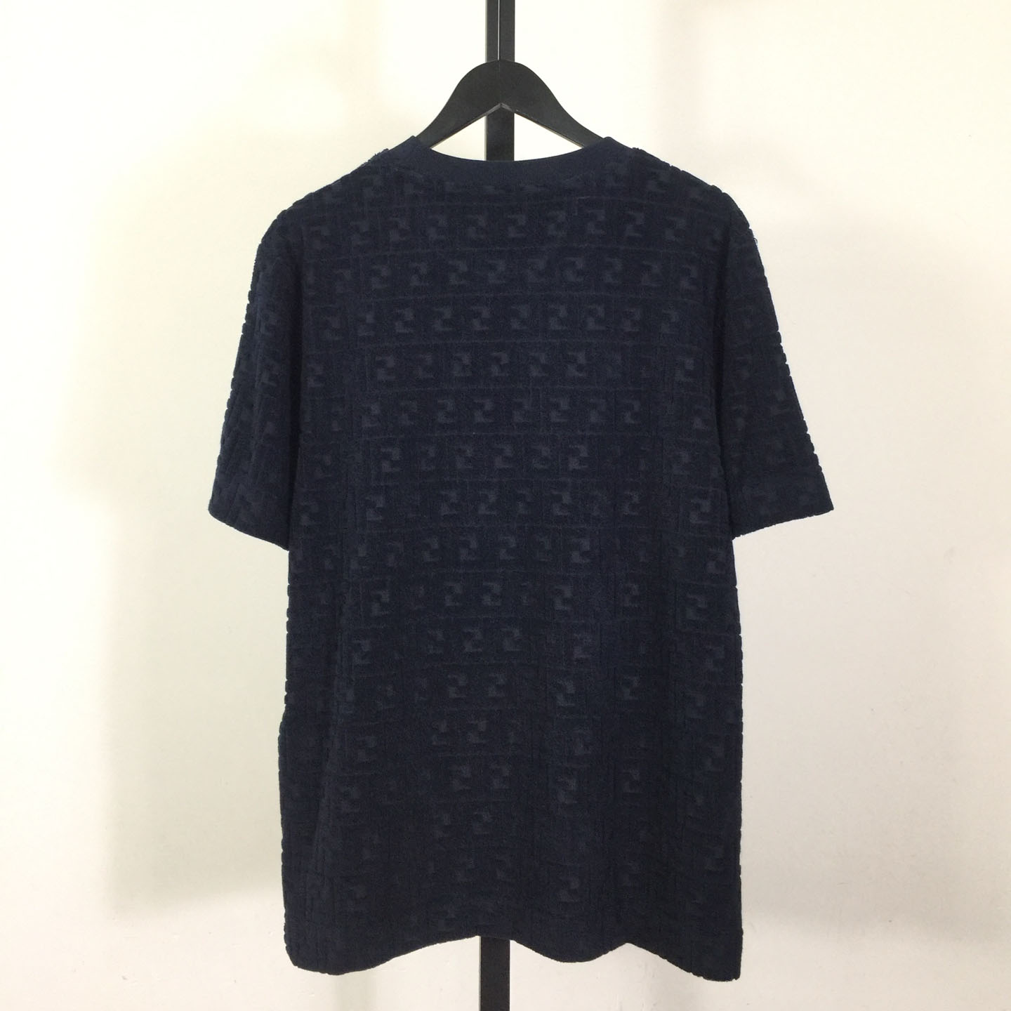 Fendi Blue FF Piqué T-shirt - EUR FASHION