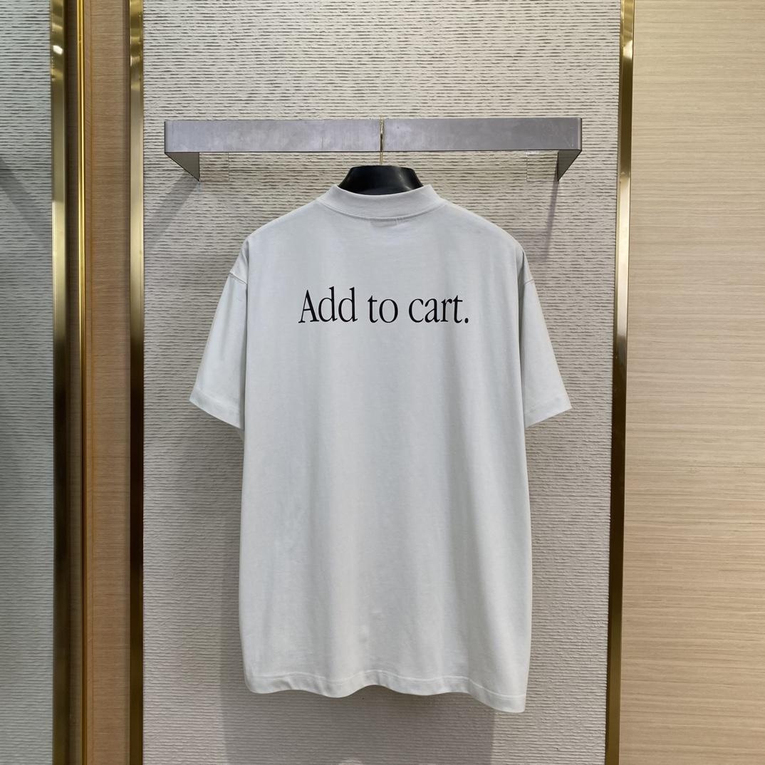 Balenciaga Basketball Sneaker T-Shirt Oversized In Dirty White - EUR FASHION
