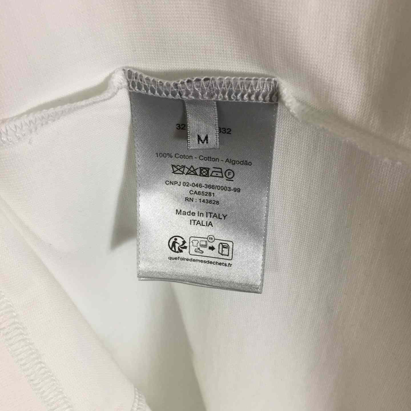 Dior Logo Cotton T-Shirt  - EUR FASHION