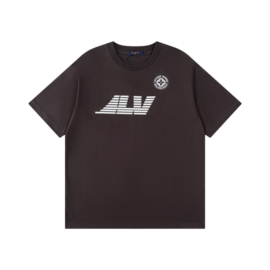 Louis Vuitton Washed Printed Cotton T-Shirt - EUR FASHION