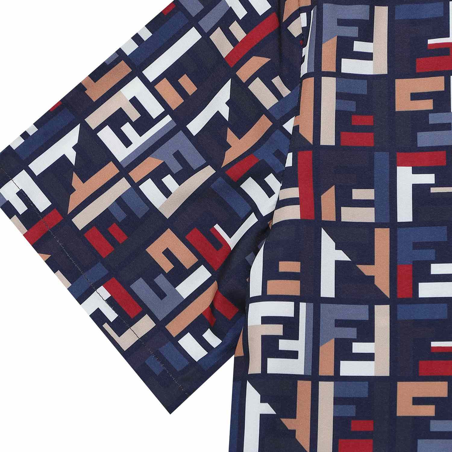 Fendi Silk Shirt And Short - EUR FASHION