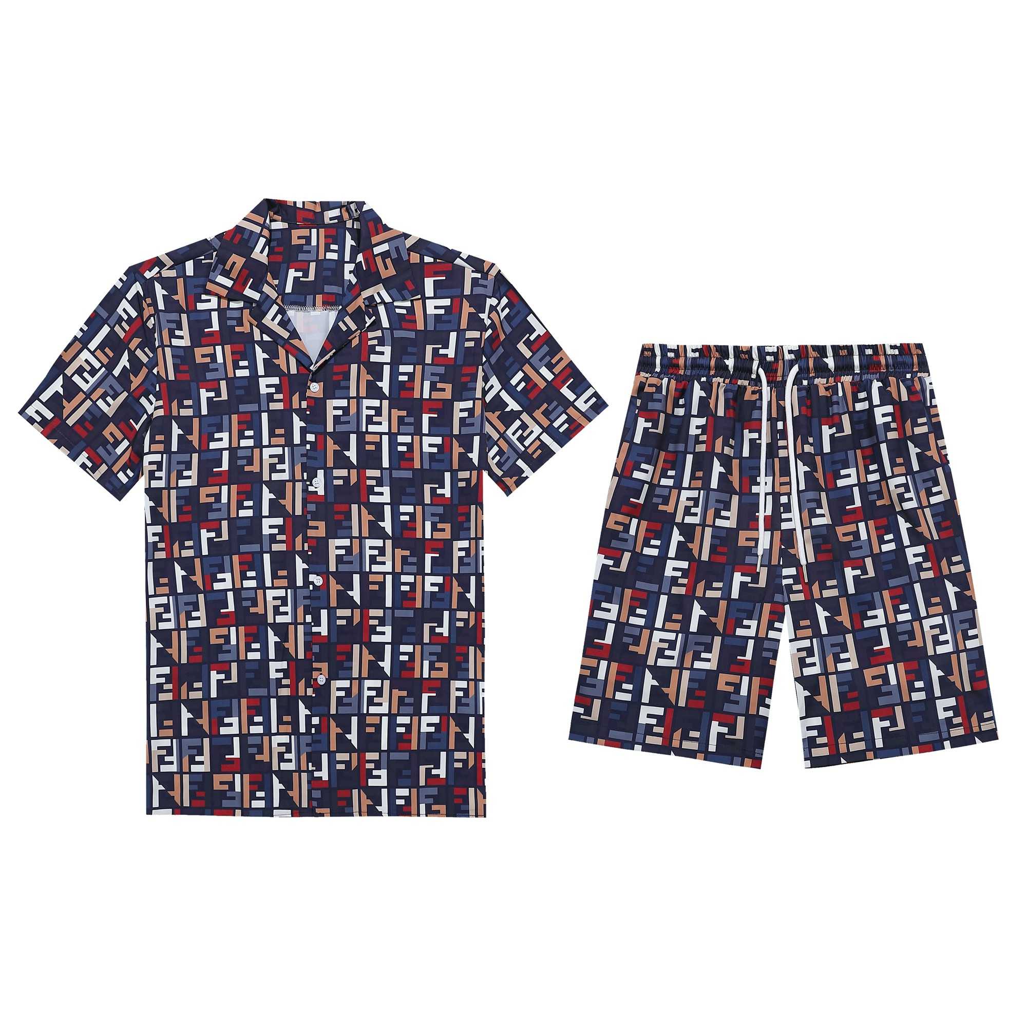 Fendi Silk Shirt And Short - EUR FASHION