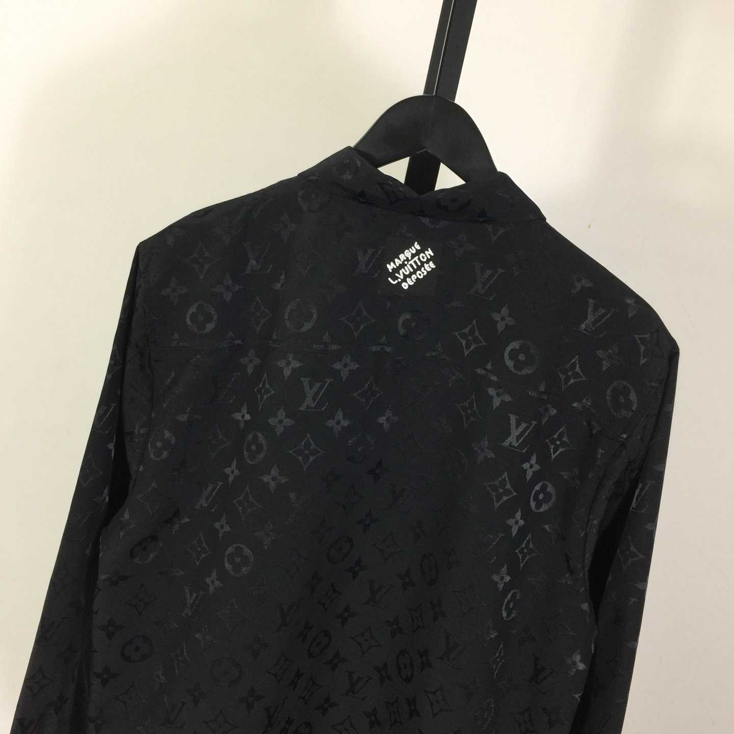 Louis Vuitton Monogram Moire Jacquard Silk Overshirt  1AGTGQ - EUR FASHION