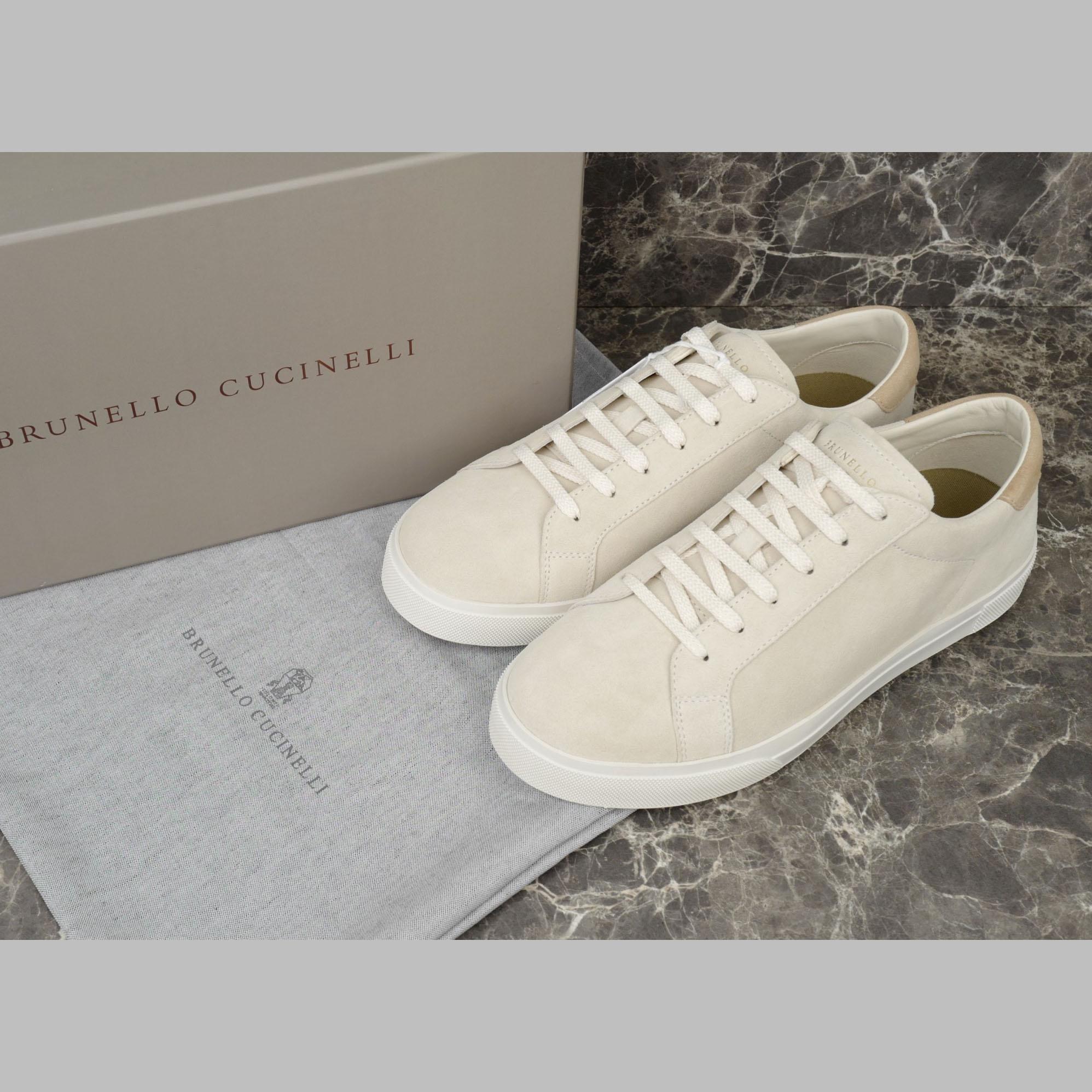 Brunello Cucinelli Suede Sneakers - EUR FASHION