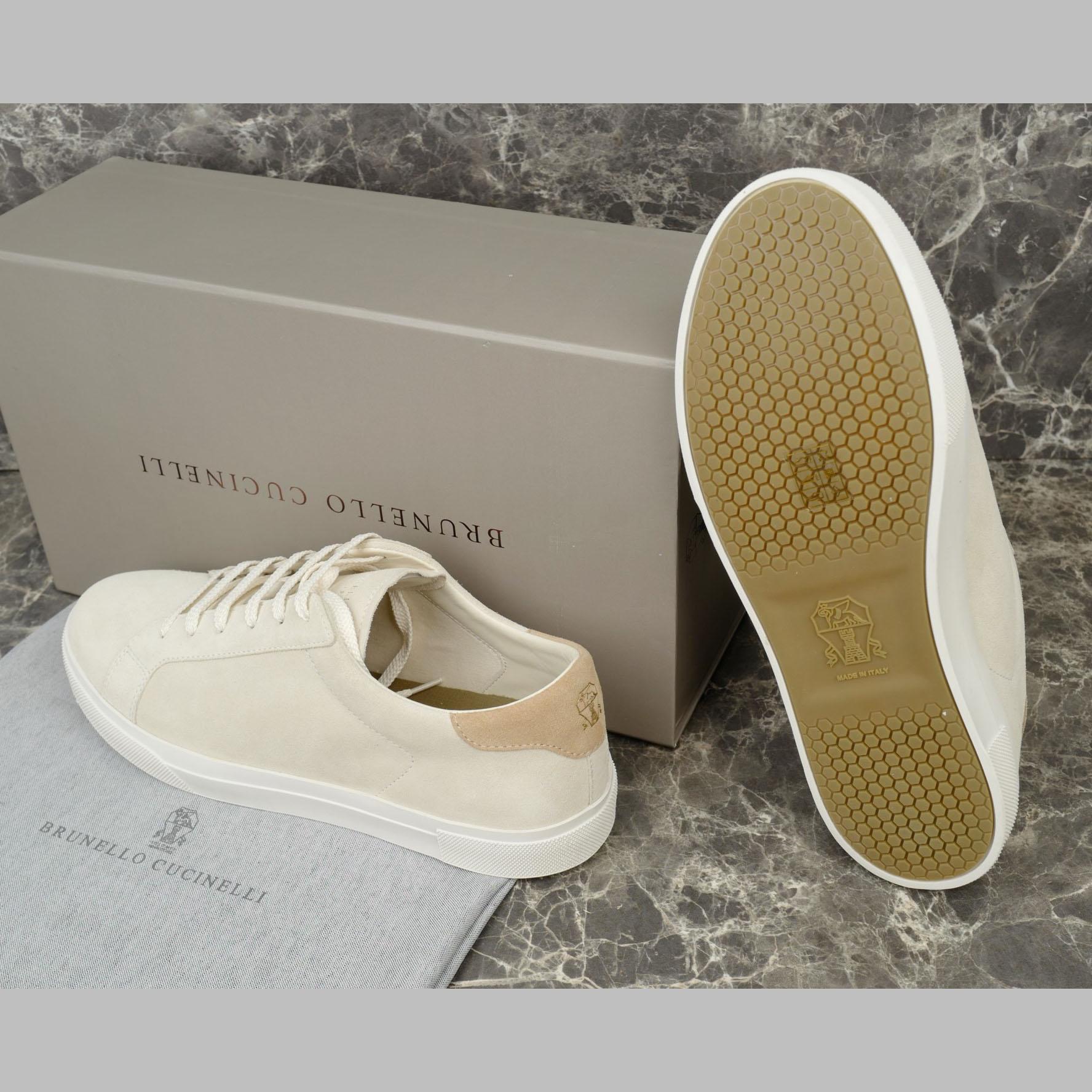 Brunello Cucinelli Suede Sneakers - EUR FASHION