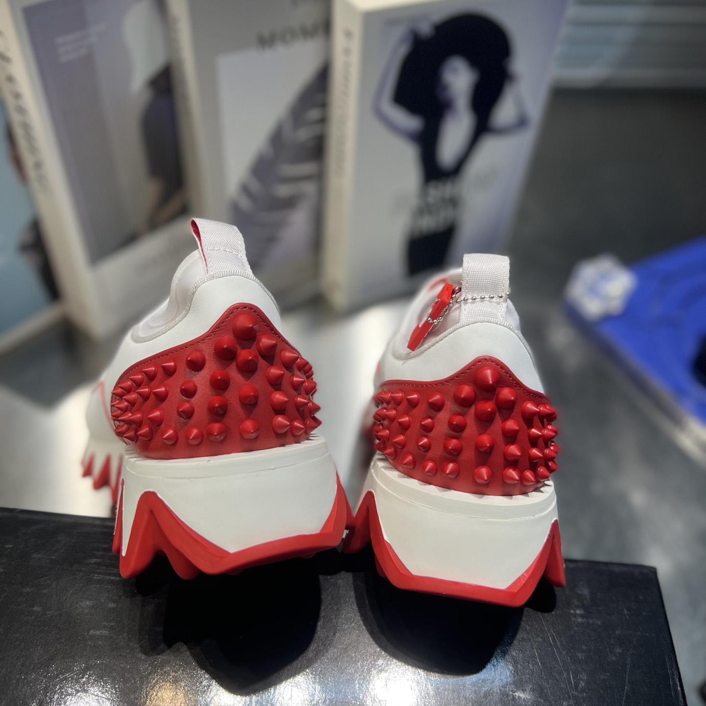 Christian Louboutin Sharkyloub SP Spikes Sneakers  - EUR FASHION