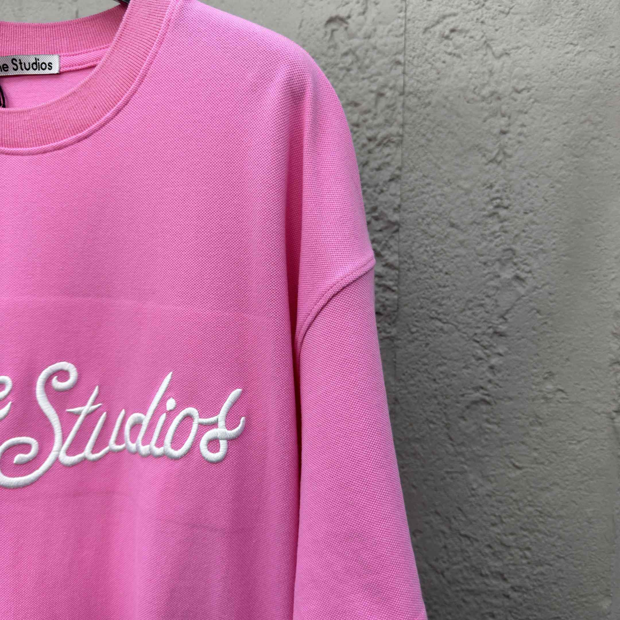 Acne Studios Logo T-shirt - Relaxed Fit - EUR FASHION