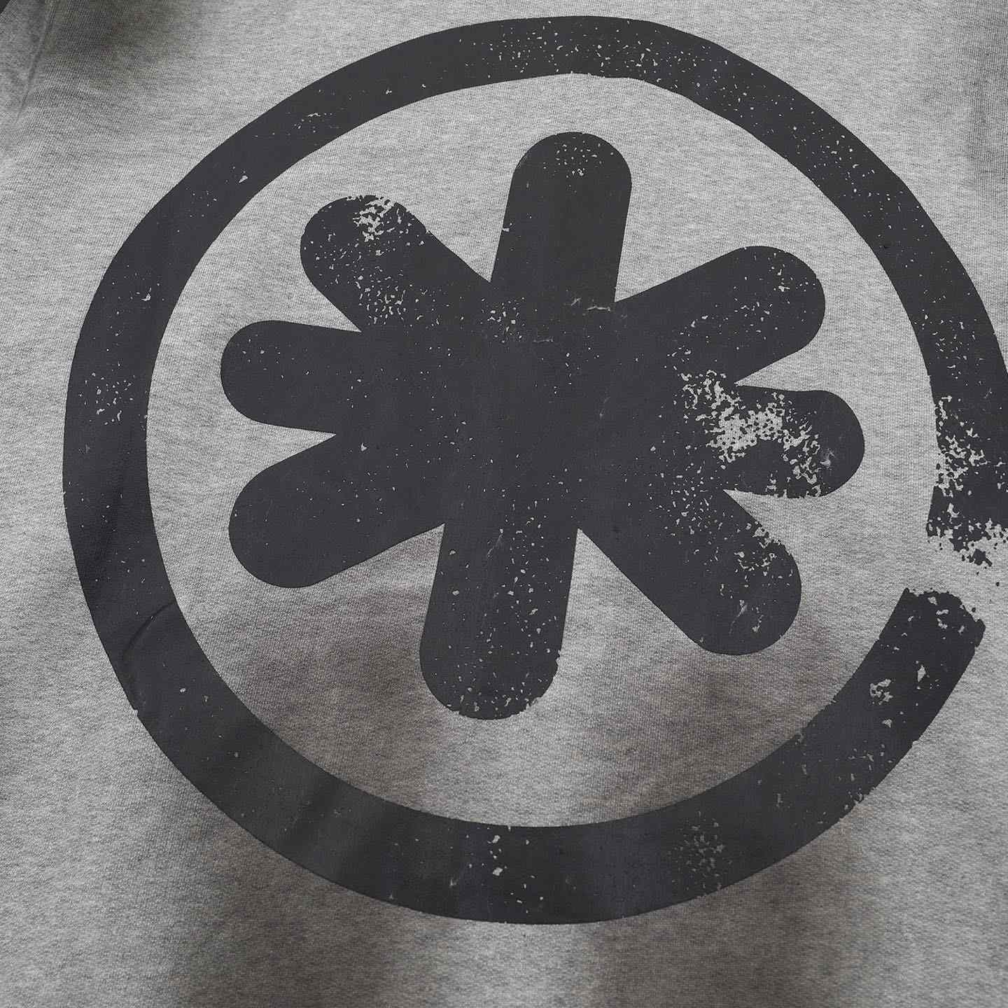 LostShdws Complex Con Exclusive Acid Wash Zip Up Hoodie Grey - EUR FASHION