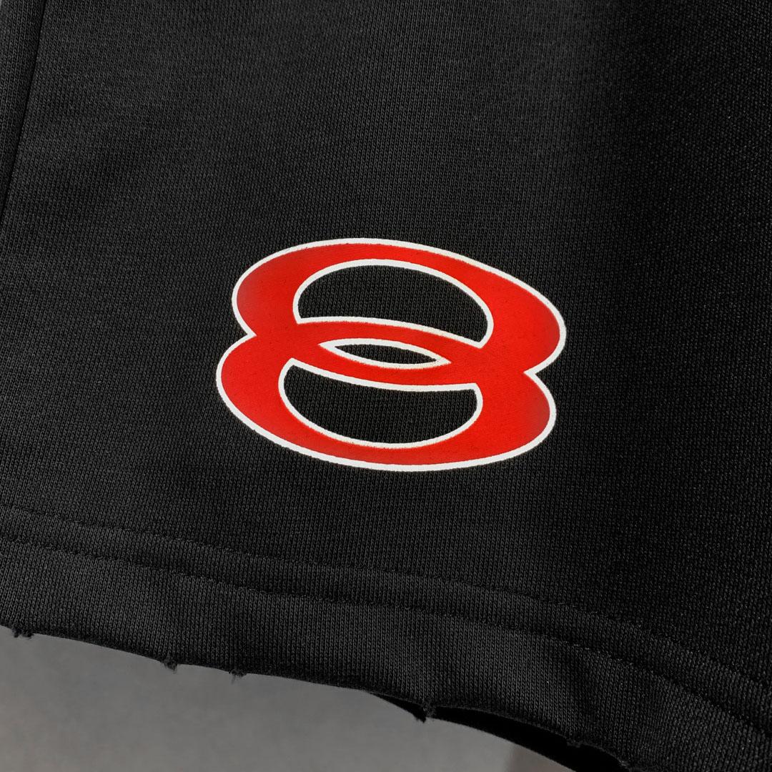 Balenciaga Cotton Logo Shorts - EUR FASHION
