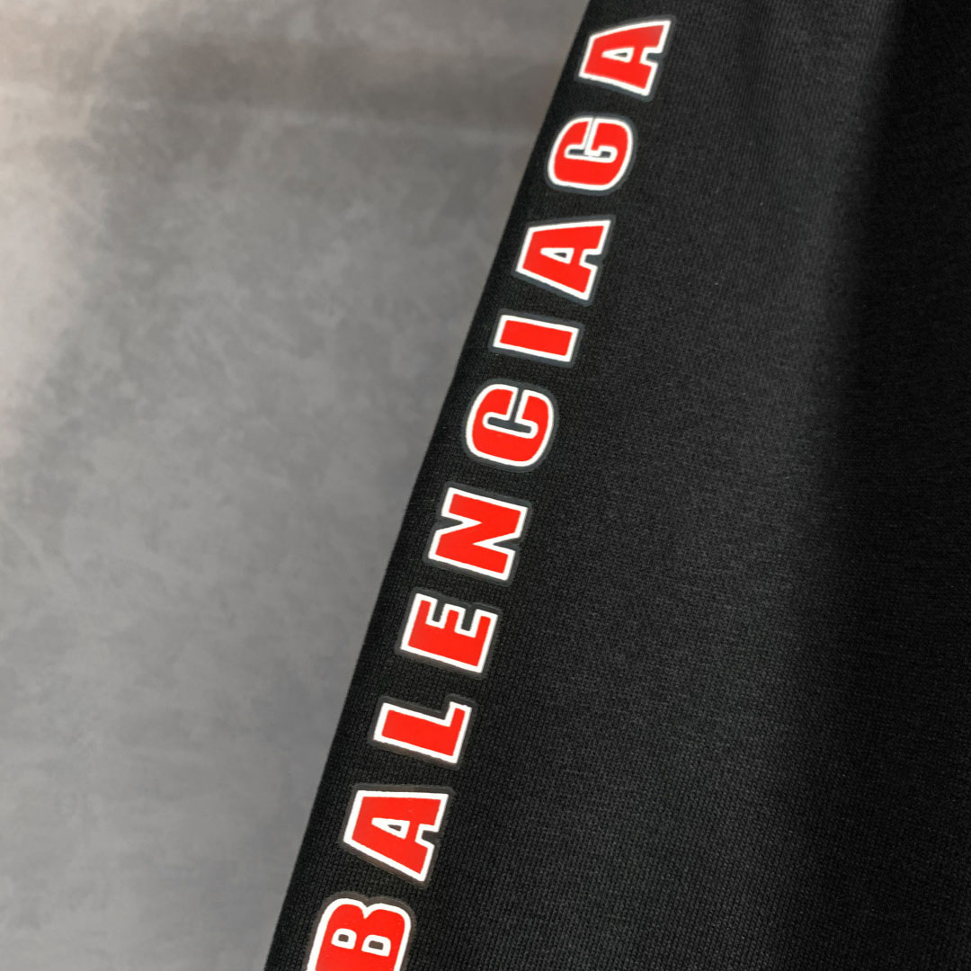Balenciaga Cotton Logo Shorts - EUR FASHION
