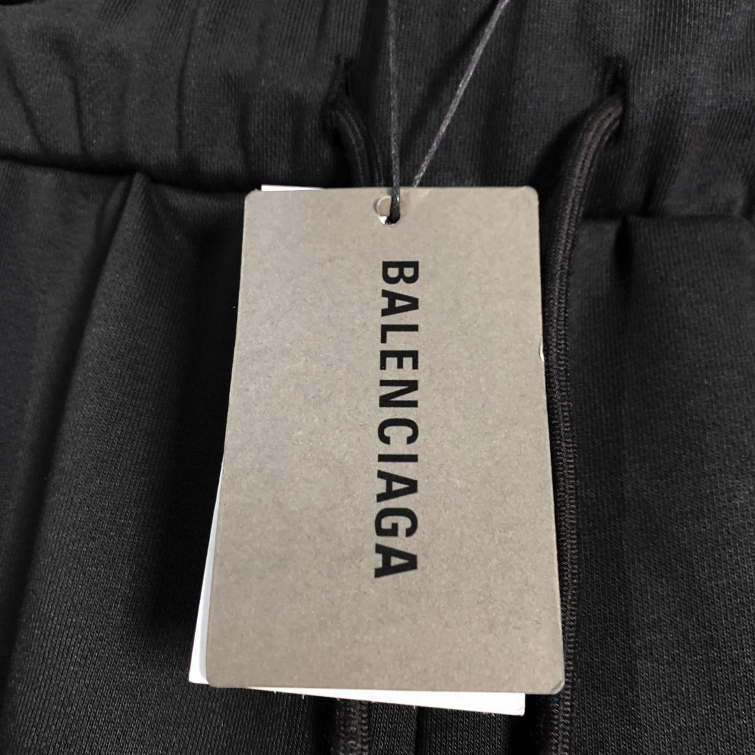 Balenciaga Cotton Logo Shorts - EUR FASHION
