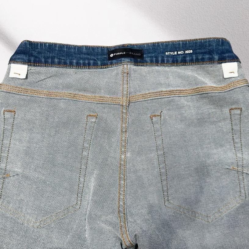 Purple-Brand Denim Shorts    6005 - EUR FASHION