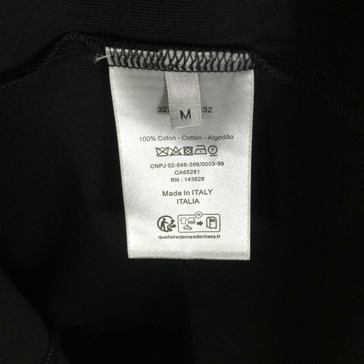 Dior Logo Cotton T-Shirt  - EUR FASHION