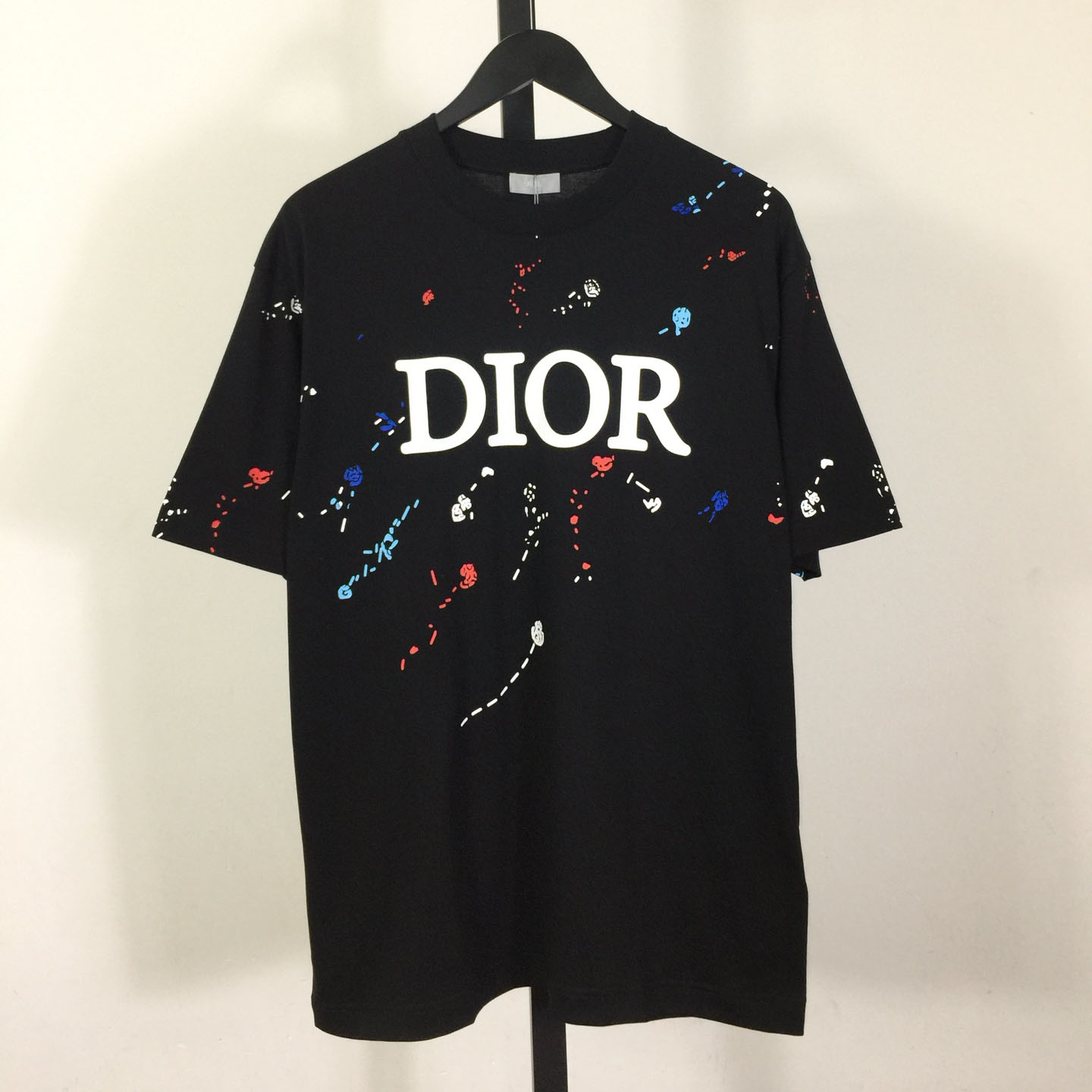 Dior Logo Cotton T-Shirt  - EUR FASHION