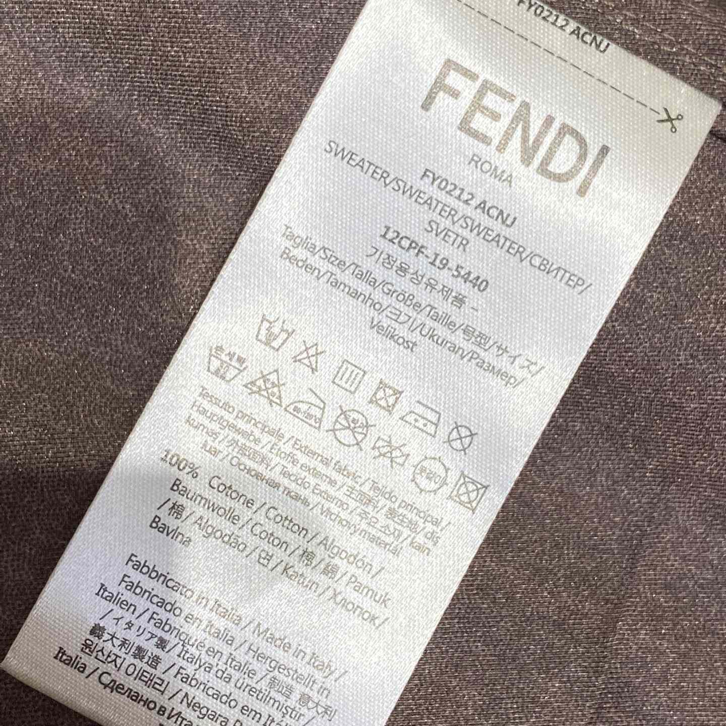 Fendi Brown Silk Shirt - EUR FASHION