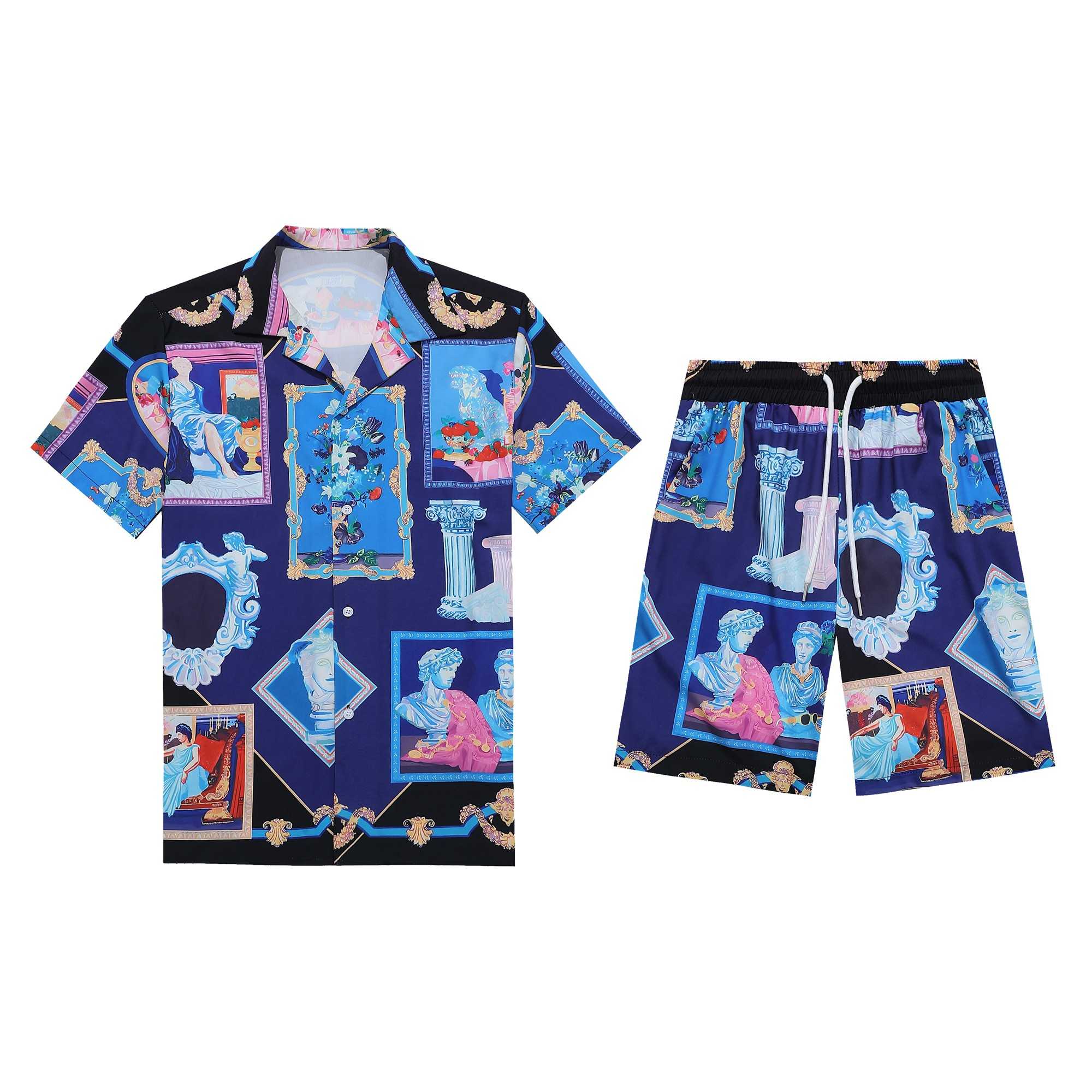 Versace Silk Shirt And Short - EUR FASHION